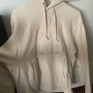 Authentic Oversized Gucci Tennis Logo Hoodie